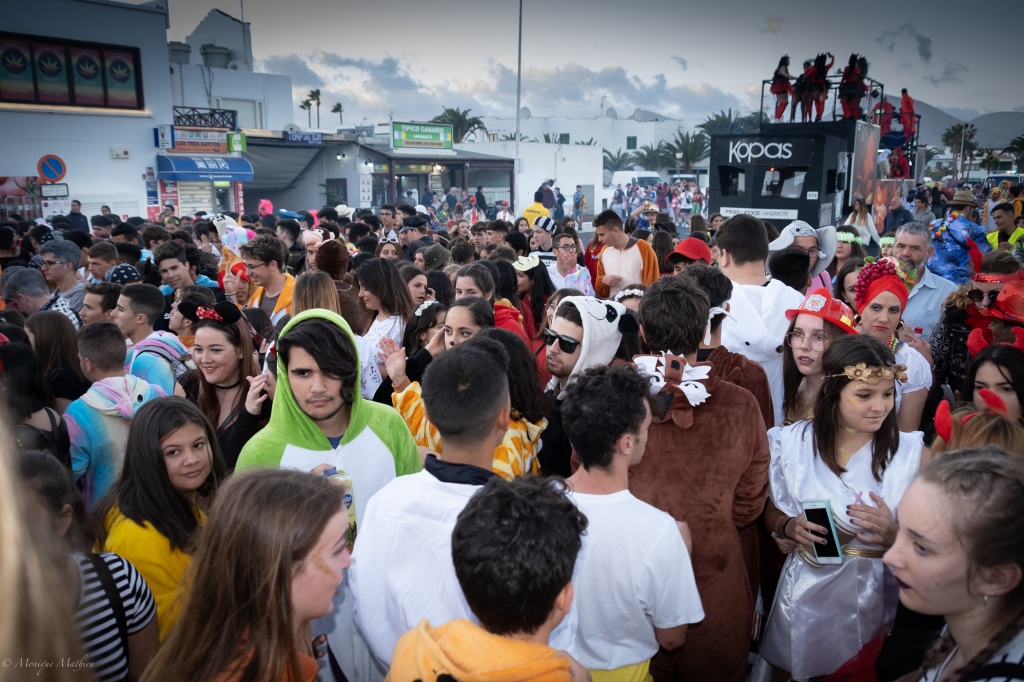 Karnevalsumzug  auf Lanzarote (7 Fotos)